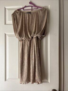 Valerie Bertinelli Champagne cocktail Dress